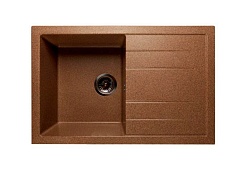 Granfest Мойка кухонная Quadro GF-Q780L Красный Марс – фотография-2